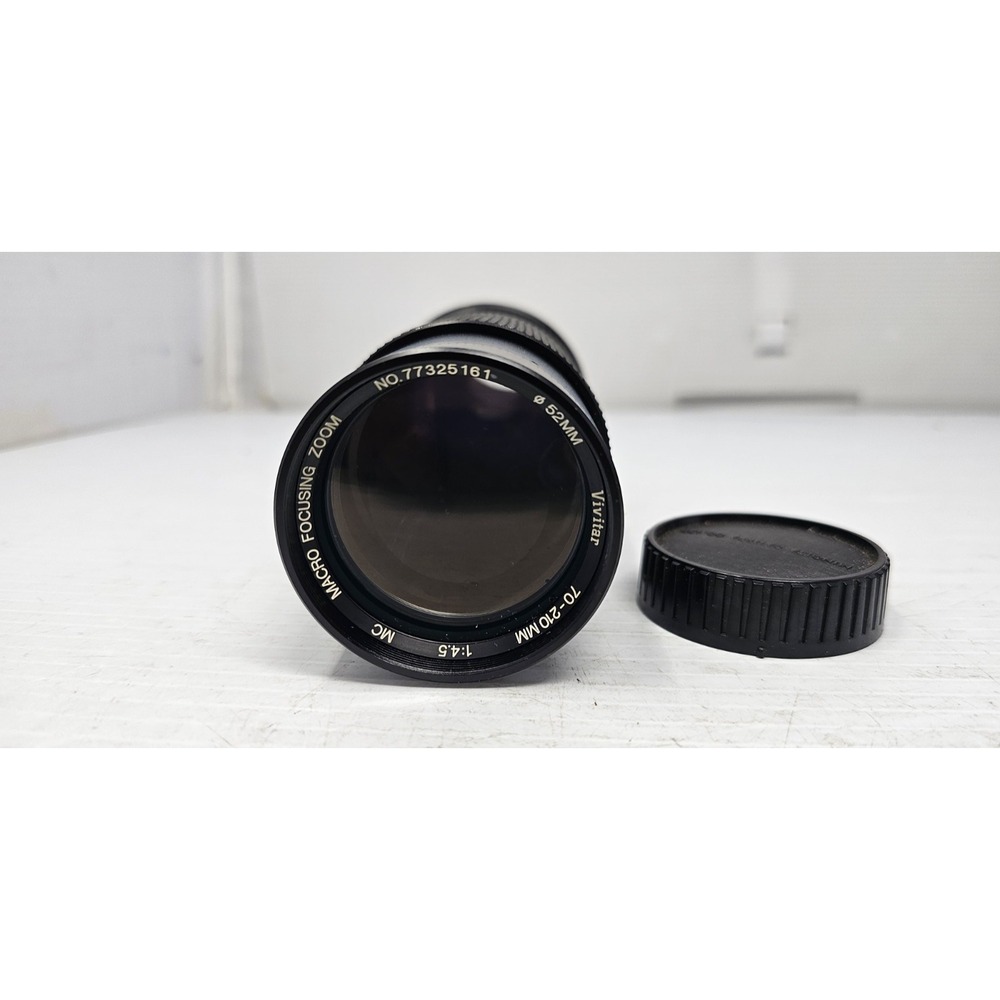 MINOLTA Vivitar 70-210mm 1:4.5  MC Macro Focusing 52mm Zoom‎ Lens
